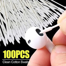 100pcs Phone Cleaning Swabs Double Head Dust Cleaner iPhone iPad Laptop Ports picture