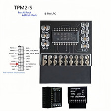 TPM2.0 Security Module LPC 18 pin for Asrock TPM2 -SLI -S -SPI Platform picture
