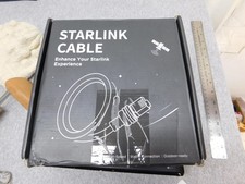 LUCMO 150ft Starlink Cable Gray ST To ST Round Cable MPN STK17 Outdoor Ready Box picture