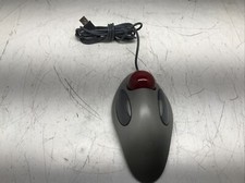 Logitech Trackman Marble Mouse T-BC21 USB Wired PC Trackball No pads picture