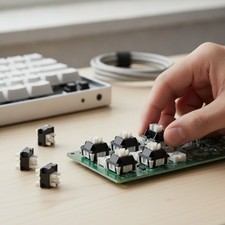 Durable 100 Count Mechanical Switch Set - Linear/Tactile/Clicky for Keyboards picture