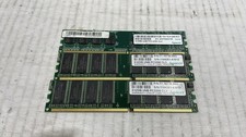 Apacer 512MB RAM 1x DDR2 PC2-4300 2x DDR PC3200 Mixed Lot Of 3 picture