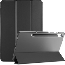 Case for Galaxy Tab S10 FE 2025, Slim Stand Tri-Fold Protective Cover - Black picture