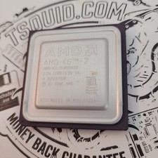 AMD K6-2 400MHz CPU Processor AMD-K6-2/400AFR Socket 7 Vintage 1998 picture