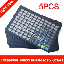 5X New Keyboard Overlay & Inner Circuitry For Mettler Toledo bPlus-H2 H2 Scales picture