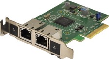 SUPERMICRO Intel i350 AM2 AOC-SGP-i2 Dual Port RJ-45 GE NIC PCIe 2.1 x4 LP picture