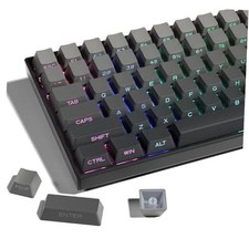 XVX PBT Keycaps - Side Printed Keycaps 60 65 75 100 Percent, Double Shot Gray picture