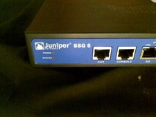 Juniper Networks SSG 5 SSG-5-SB VPN Firewall Device 7-ports (NEED AC ADAPTER) H1 picture