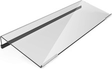 Acrylic Tilted Computer Keyboard Stand for Ergonomic Typing, Keyboard picture