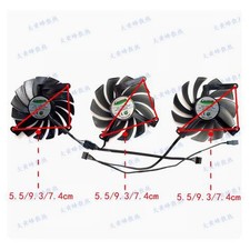 For INNO3D RTX4070 4070ti X3 Sunday Night Graphics Card Fan CF-12910S/CF-12915S picture