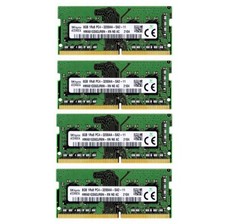 Hynix 32GB 4X8GB DDR4 3200MHz PC4-25600 SODIMM Memory Ram HMA81GS6CJR8N picture