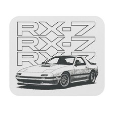 Mazda RX-7 FC Mouse Pad JDM Rotary Sports Car Desk Accessory picture