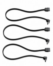 Cable Matters 90 Degree Right Angle 6.0 Gbps 1.5ft SATA III Cable - Pack of 3 picture