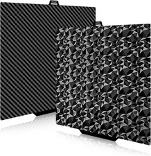 Smooth Diamond PEO+Carbon Fiber PET Pattern Build Plate for QIDI Q2 280x280mm, D picture