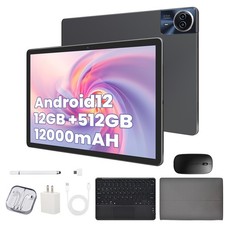 14 inch Tablet Android 12 Tablets 512GB Storage 12GB RAM IPS Bundle Keyboard picture