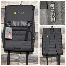 Ogio APEX Rucksack Slalom Microsoft Employee Dark Gray Black Laptop Backpack picture