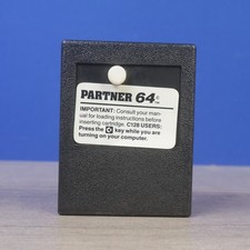 Commodore 64 Timeworks Partner 64 Cartridge C64 C128 reset button TESTED WORKING picture