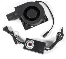 120Mm X 32Mm Dual Ball Blower Fan 12V with 110V - 240V AC Plug Variable Speed picture