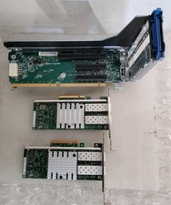 HP ProLiant Bundle 662524-001 3 Slot PCIe Riser + 2x Intel N2XX-AIPCI01 Adapters picture