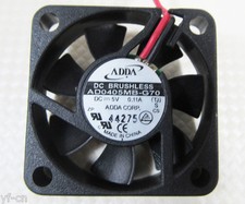 10pcs ADDA AD0405MB-G70 40x40x10mm 4010 DC 5V 2Ball Cooling Fan 2pin Connector picture