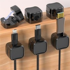Cable Holder&Organizer-6-24Pcs Magnetic Winder Clips for Charger Cord Management picture
