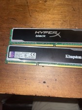 Kingston HyperX Black DDR3 desktop memory kit with model number KHX16C10B1BK2/16 picture