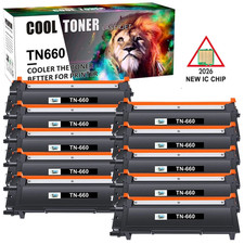 10PK TN660 Toner Cartridge for Brother TN-630 MFC-L2700DW HL-L2300D DCP-L2540DW picture