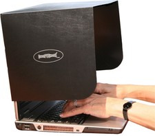 Original Compushade Laptop Sun Shade - Reduce Computer Screen Glare, Add Privacy picture