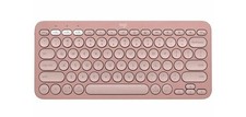 Logitech Pebble Keys 2 K380s TKL Wireless Bluetooth Keyboard PC Mac - Rose picture
