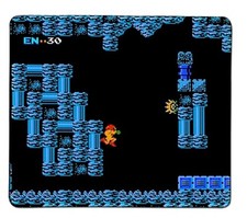 Larger size Retro METROID 8 bit NINTENDO COMPUTER MOUSE PAD 10x8