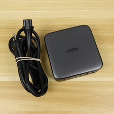 UGREEN CD271 GaN 200W Universal Desktop Charger Charcoal Gray FOR PARTS/REPAIR picture