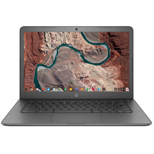 HP Chromebook 14-ca000nr Intel Celeron 4GB RAM 32GB eMMC 14 HD ChromeOS 7ZU92U picture