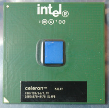 Intel Celeron SL4P8 700/128/66/1.7V Socket 370 Processor - Works? Scrap? picture