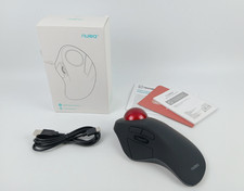 Nulea M505 Wireless Trackball Mouse Rechargeable Ergonomic BT1+BT2+2.4G USB Rec. picture