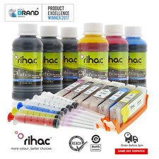 Refillable Ink Cartridges compatible with Canon MG7766 MG7765 MG7760 670 671 picture