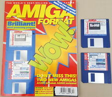 Amiga Format Magazine w/Disks ©Dec.1992 Wordworth2 The A4000 OpalVision +MORE picture