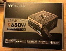Thermaltake - Smart BM3 80+ Bronze PCIE Gen 5 ATX 3.0 650W Semi-Modular Power... picture