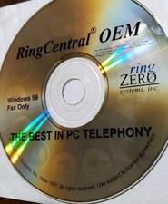 RingCentral OEM Cd-rom For Windows 98 Fax Only 