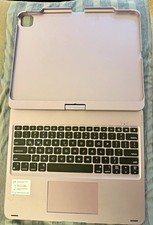 Purple Swivel Folio Case w/ Built-In Keyboard for Apple iPad Pro 12.9 picture