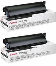 2 New Genuine Factory Sealed Canon GPR-13 Black Toner Cartridges  picture