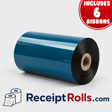 6 Resin Enhanced Thermal Transfer Ribbons 4.33