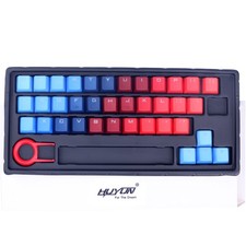 Gradient Color Keyboard Keycaps 37 PBT MX Double Shot Injection Backlit Keycaps picture