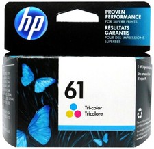 Genuine HP 61 Tri-Color Ink Cartridge CH562WN Factory Sealed Exp 12/2025 picture