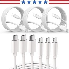 USB-C Fast Charger Cable 8-Pin Charging Cord For iPhone 14 13 12 11 Pro Max XR X picture