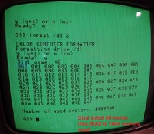 Tandy Color computer Floppy Disk Drive 3.5