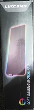 Luxcoms RGB Soft Gaming Mouse Pad - Large 31.5