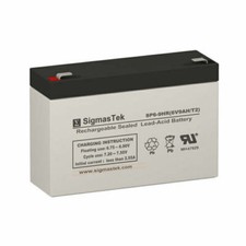 BP8-6-F2 B&B Battery replacement SLA Battery (6V 9AH) picture