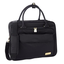 *Samantha Brown Carry All Bag / Satchel / Laptop Bag—Black—NWT picture