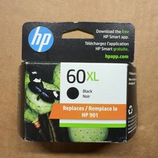 HP 60XL Black Ink Cartridge CC641WN for HP Printer High Yield Original picture