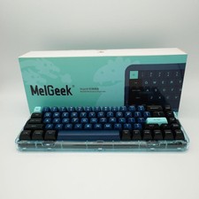 MelGeek Mojo68 Mechanical Keyboard Brown Switch Transparent RGB Tested Excellent picture